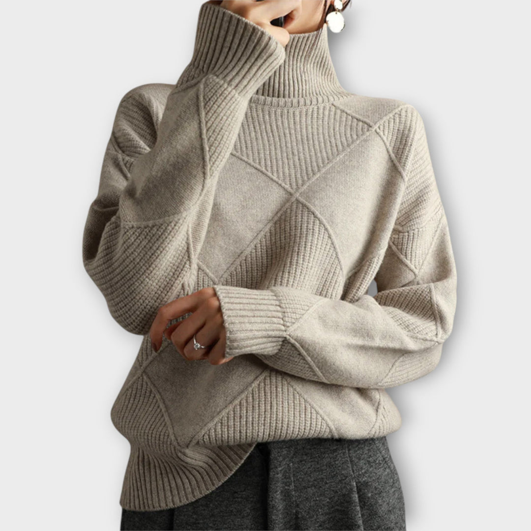 Mila™ Cozy Turtleneck Sweater