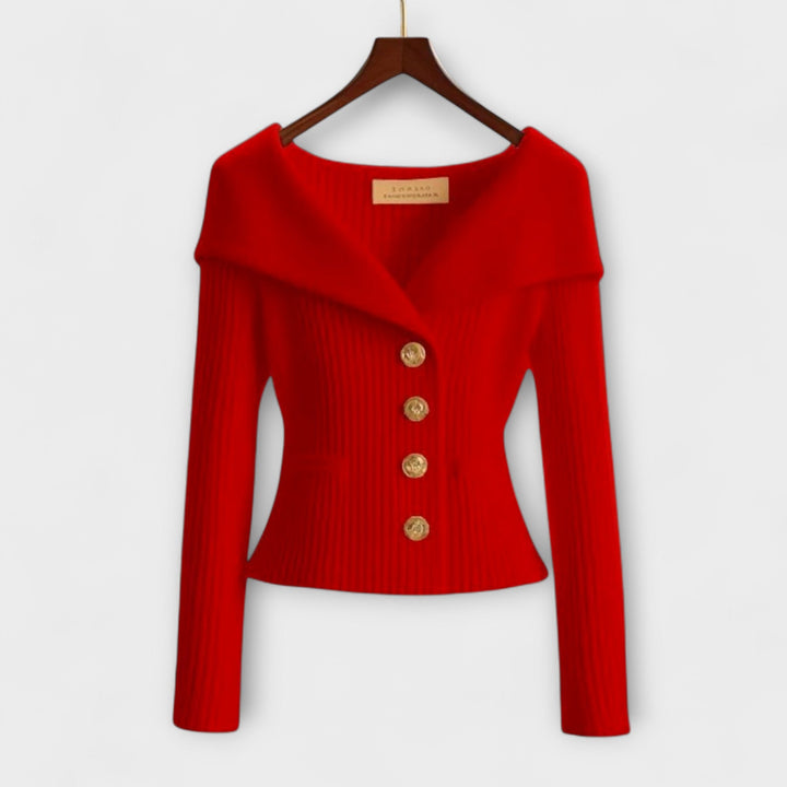 Renée – Ribbed Knit Jacket