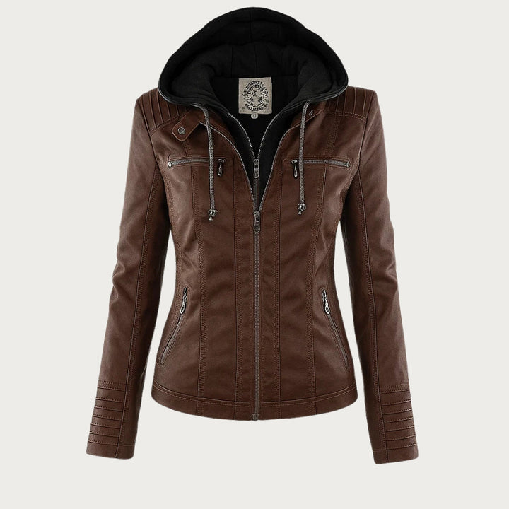 Sophie | Durable and Elegant Leather Jacket