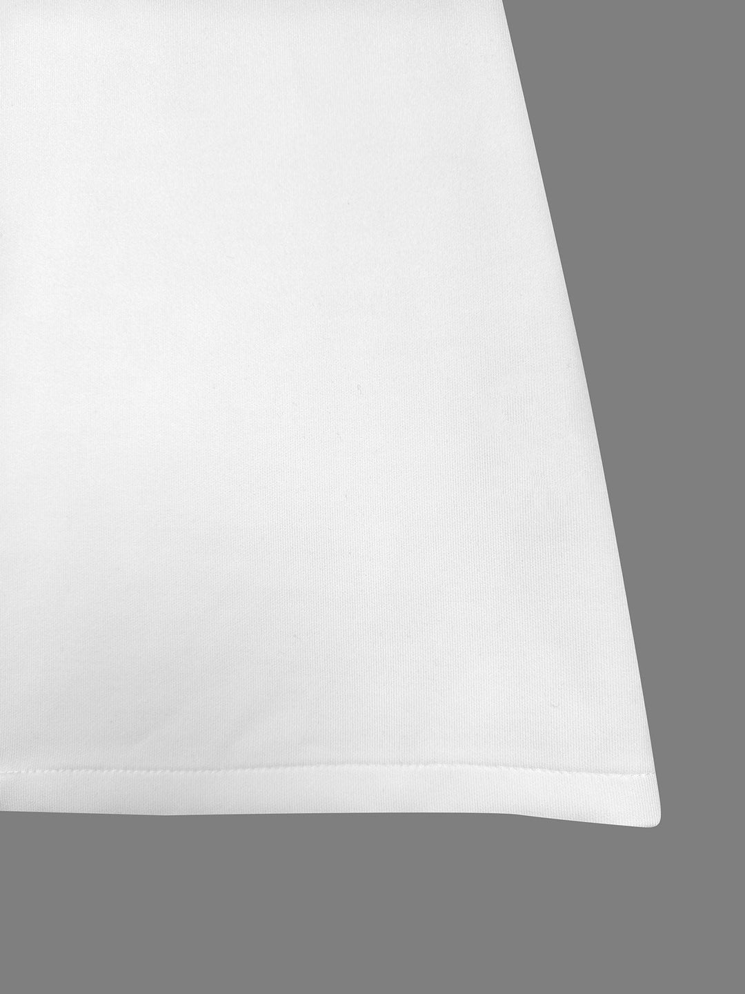 Flared Sleeves Long Sleeves Solid Color Stand Collar Mini Dresses