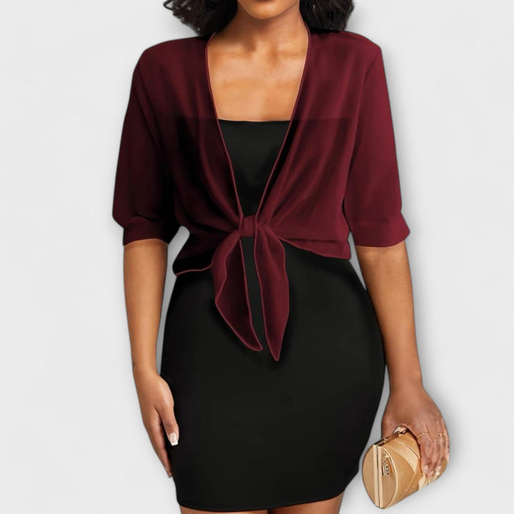 Olivia™ Open-Front Blouse