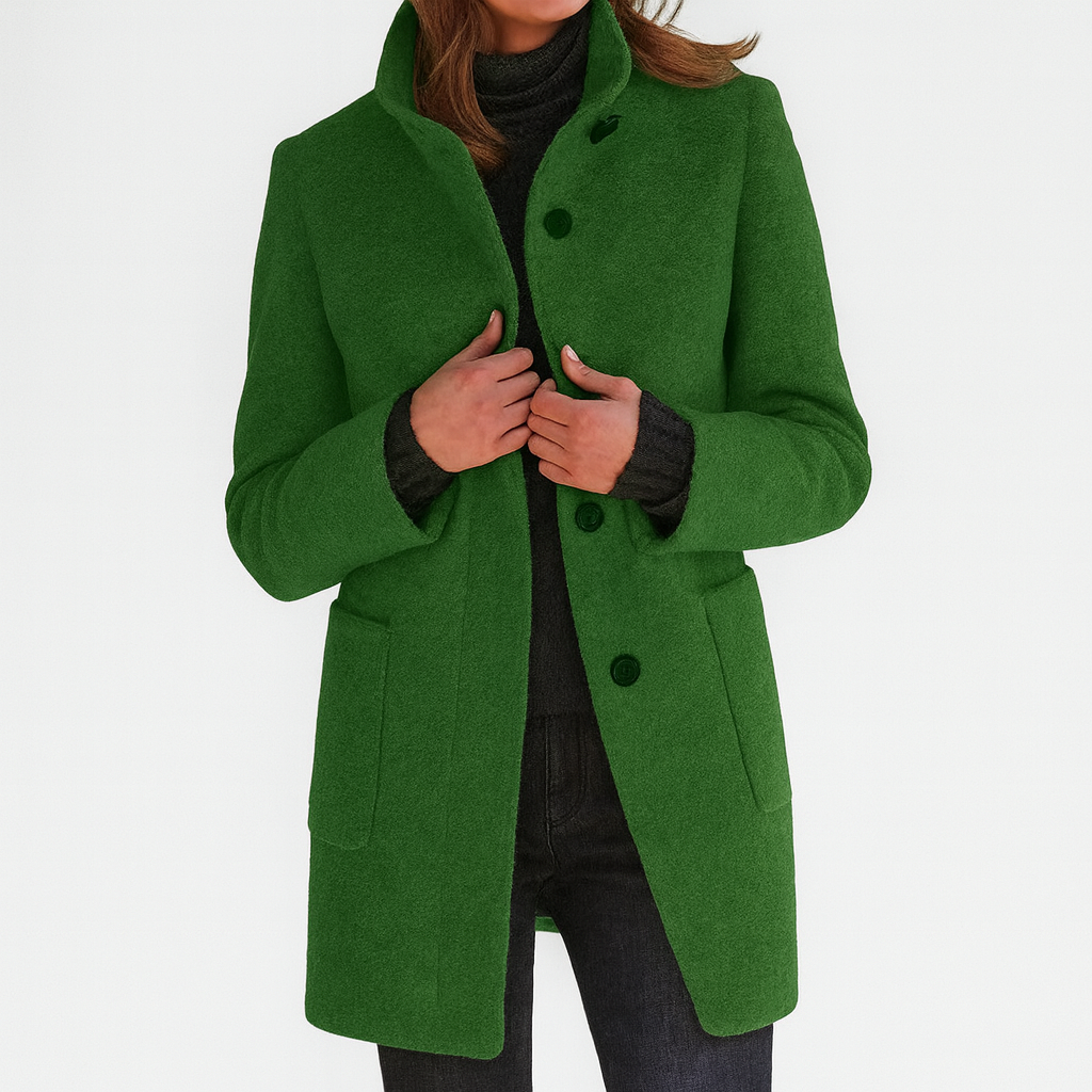 Stella™ | Elegant Winter Coat with Refined Collar