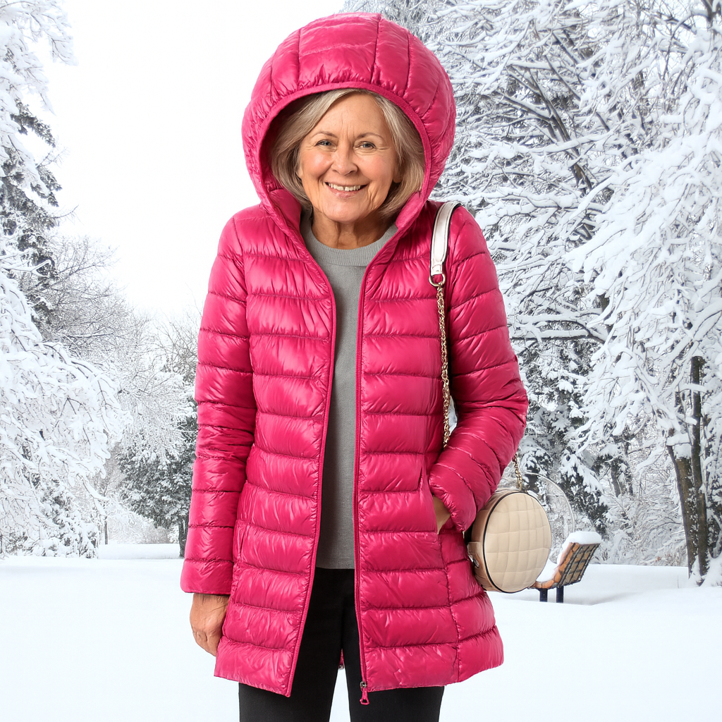 Timeless Long Winter Coat — Lightweight Down Insulation