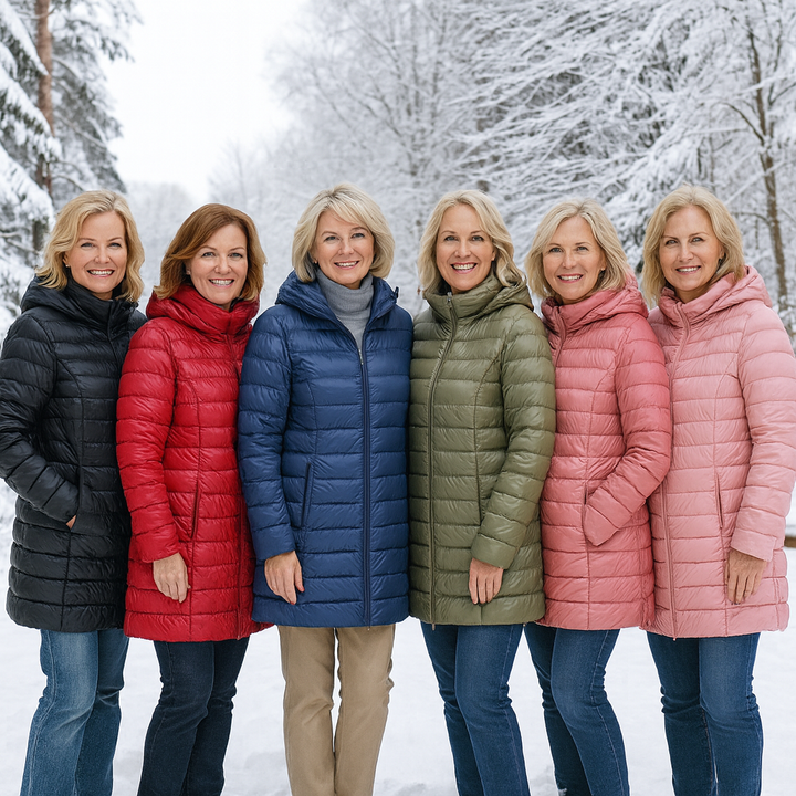 Timeless Long Winter Coat — Lightweight Down Insulation