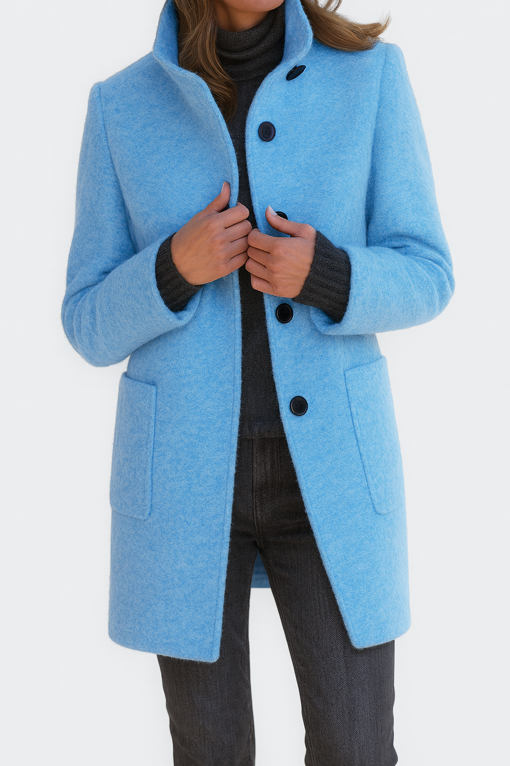 Stella™ | Elegant Winter Coat with Refined Collar