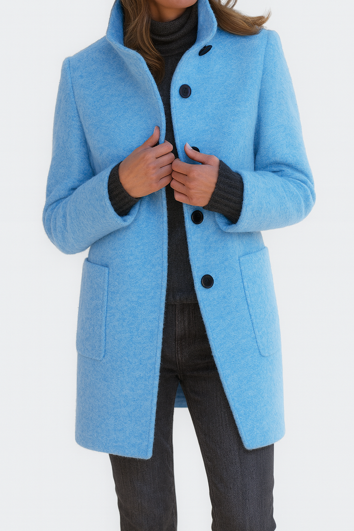 Stella™ | Elegant Winter Coat with Refined Collar