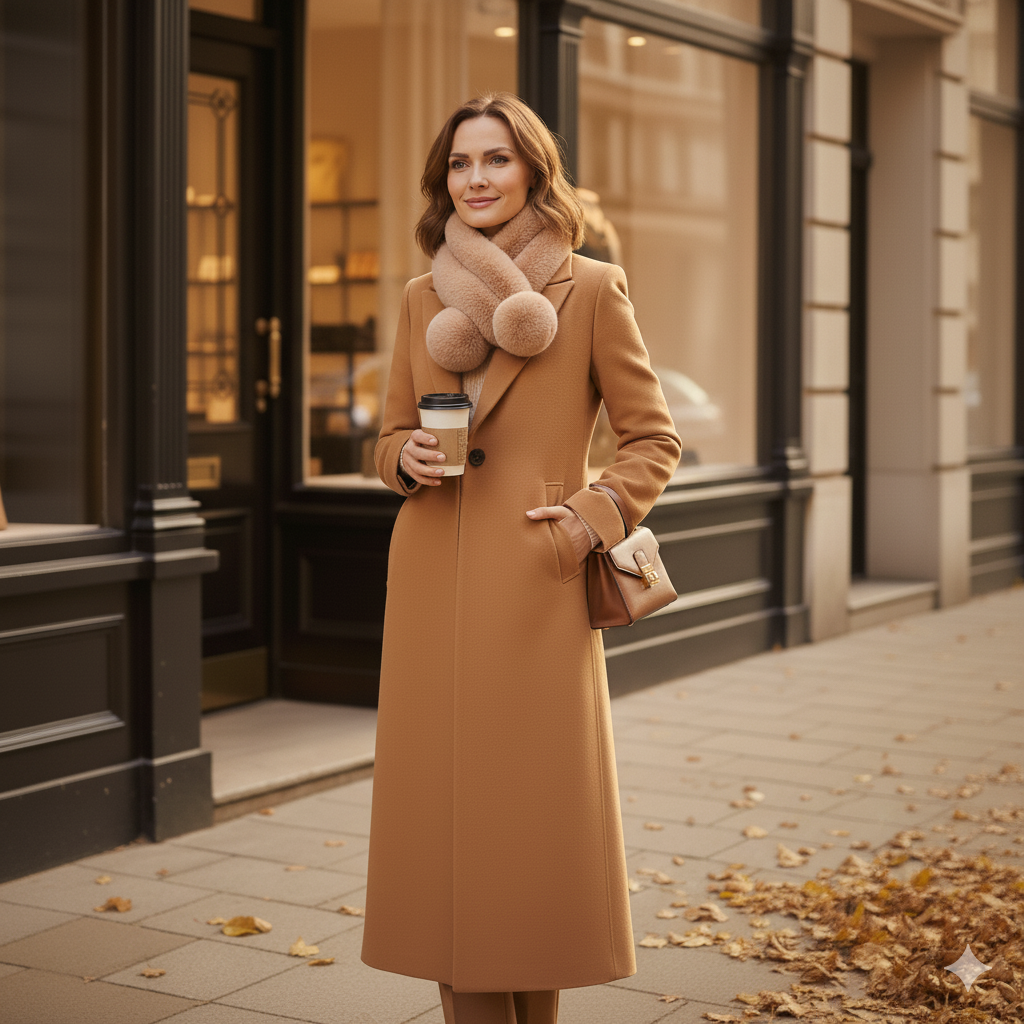 The Isabelle™ Faux Fur Scarf – Plush Warmth with Timeless Elegance