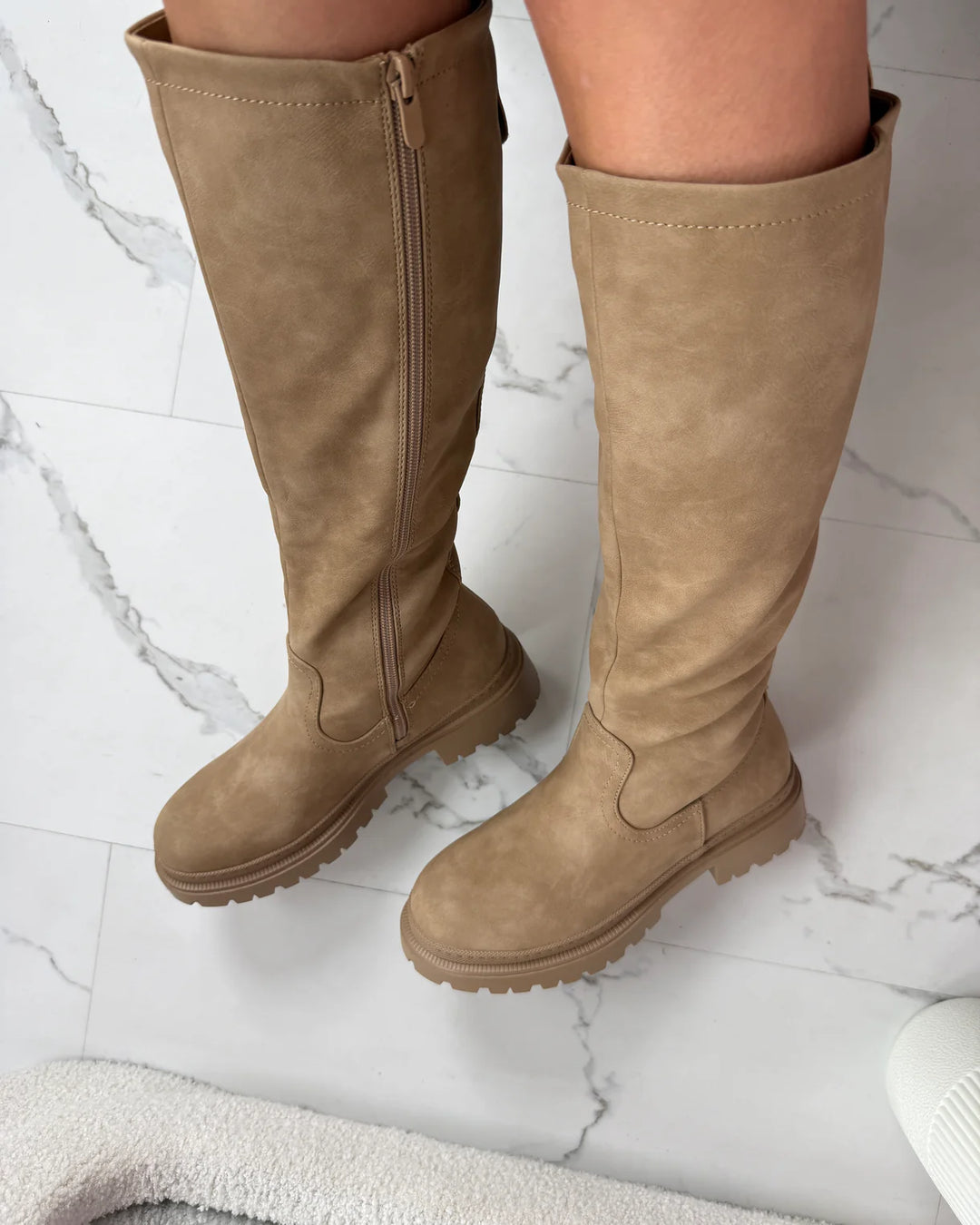 Premium Knee-Length Boots – Comfort & Style