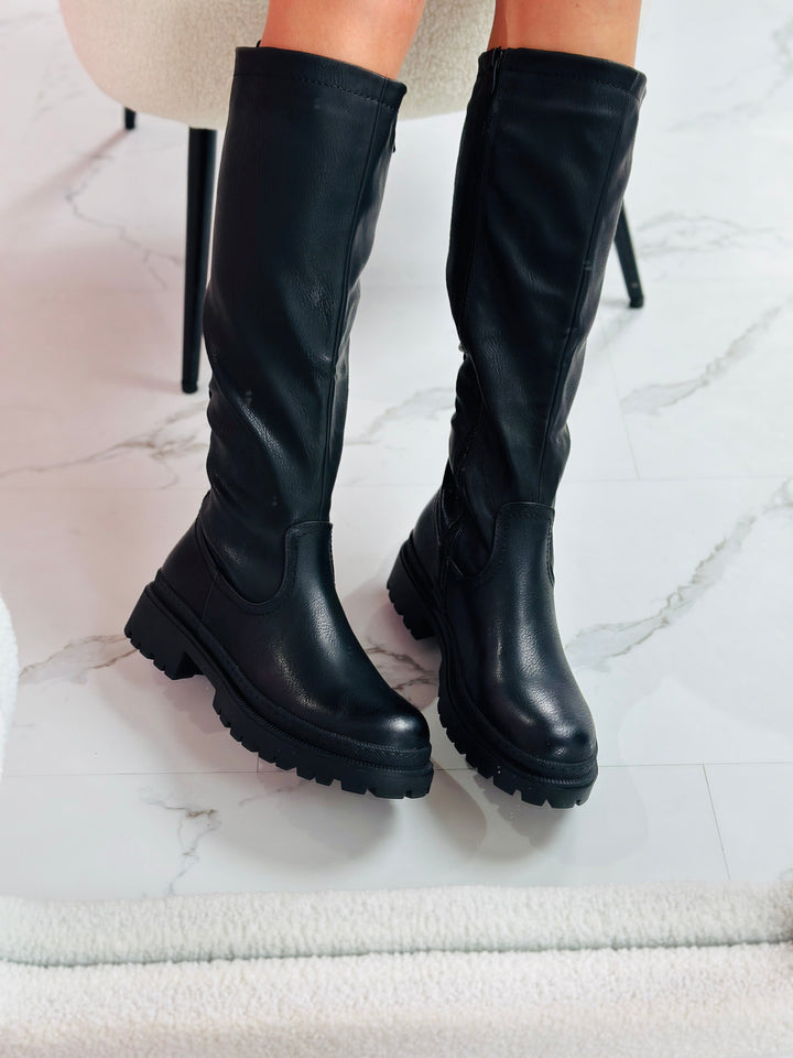 Premium Knee-Length Boots – Comfort & Style