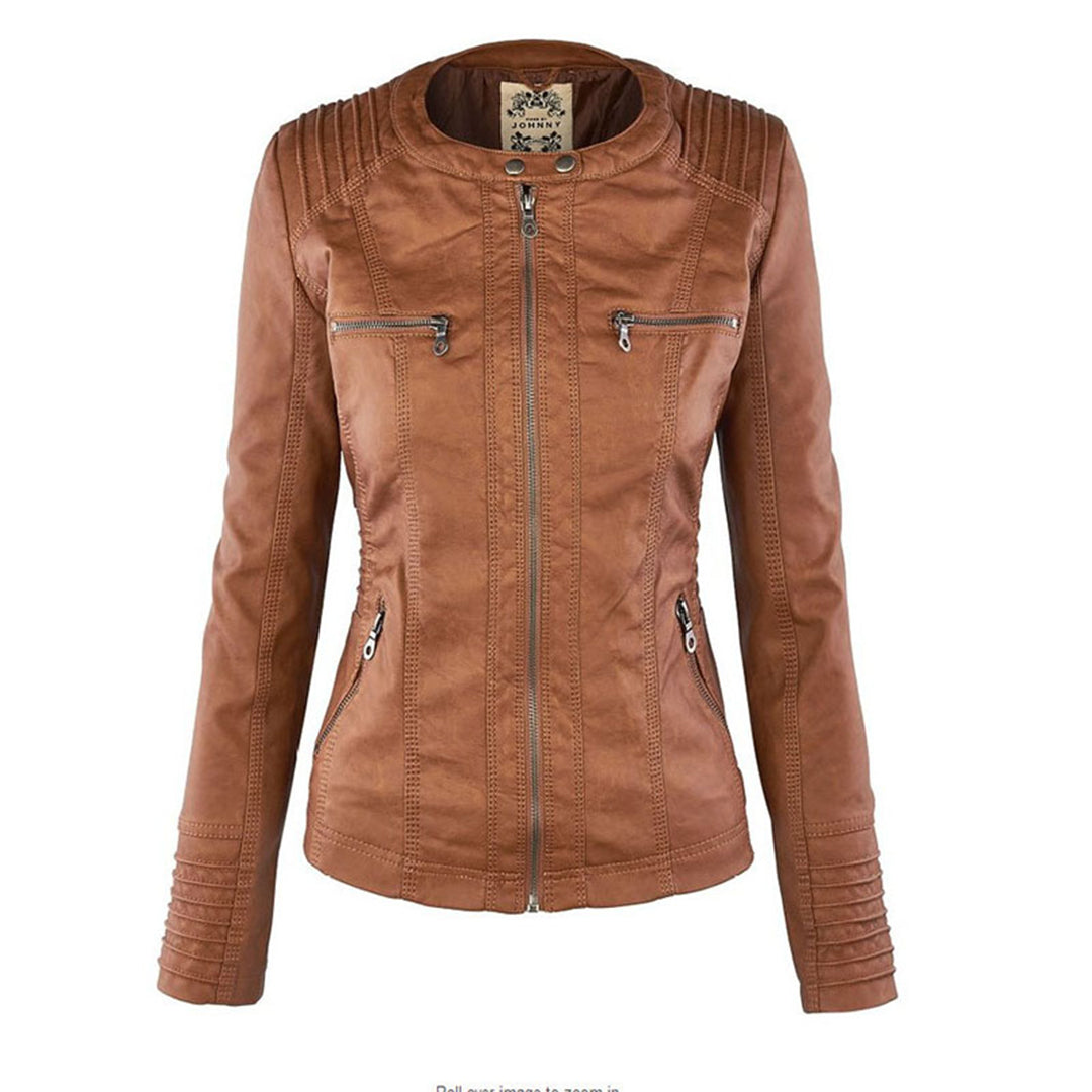 Sophie | Durable and Elegant Leather Jacket