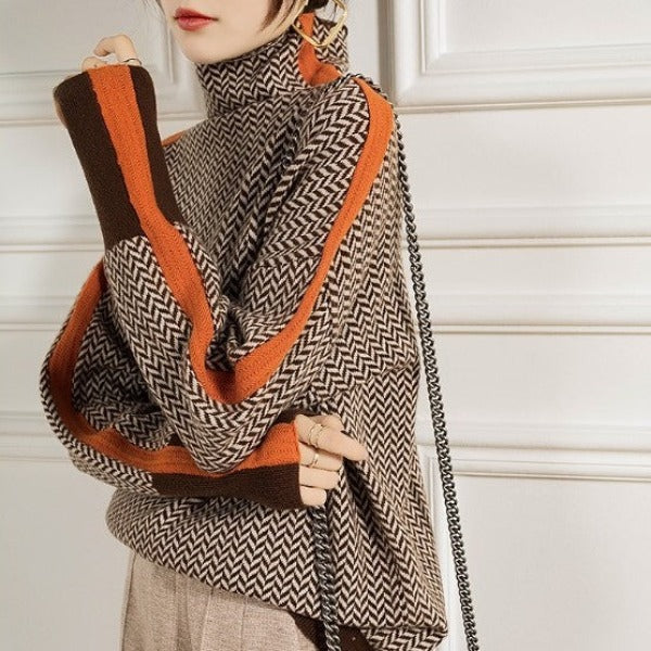 Vera™ | Timeless High-Neck Jumper in Soft Knit