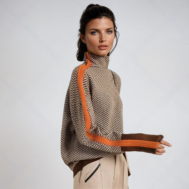 Vera™ | Timeless High-Neck Jumper in Soft Knit