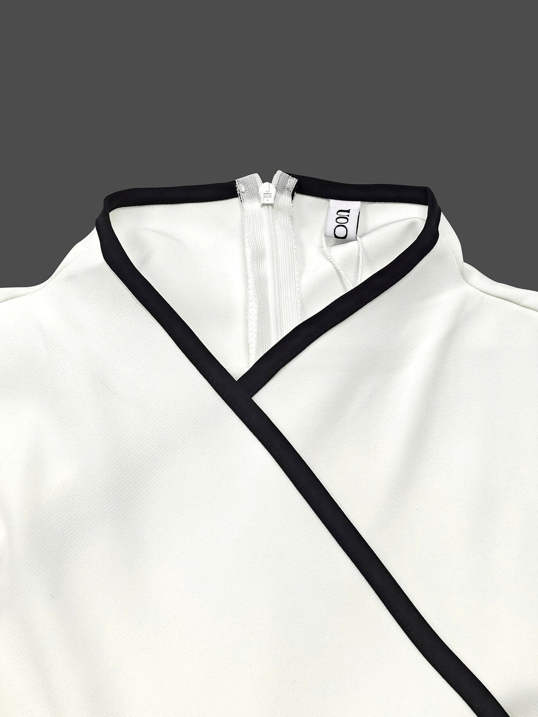 False Two Sleeveless Solid Color Midi Dresses