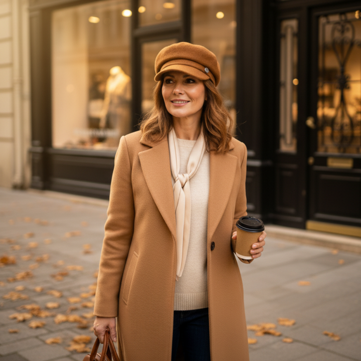 The Margot™ Wool Beret – Classic Warmth with Modern Charm