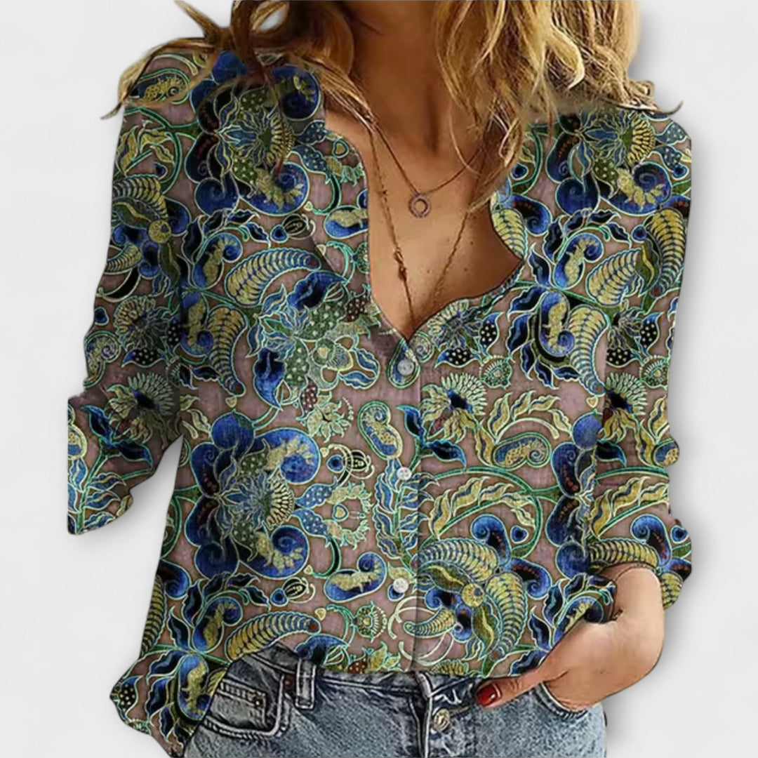 Noemi – Paisley Print Blouse