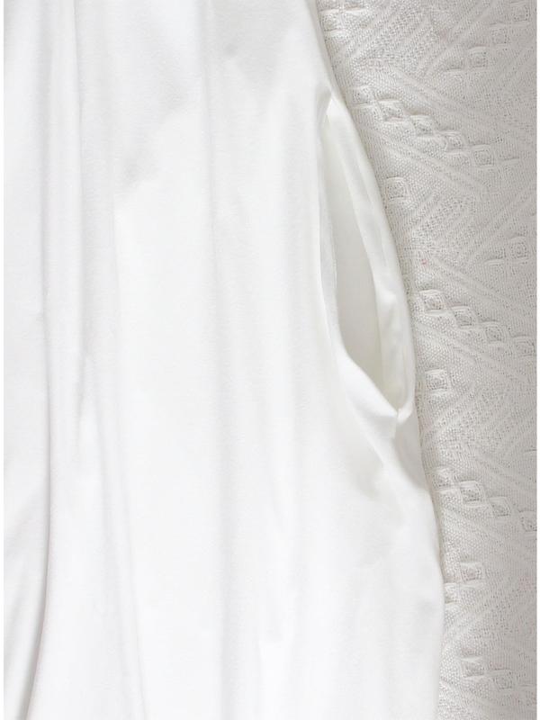 Loose Short Sleeves Solid Color Round-Neck Maxi Dresses