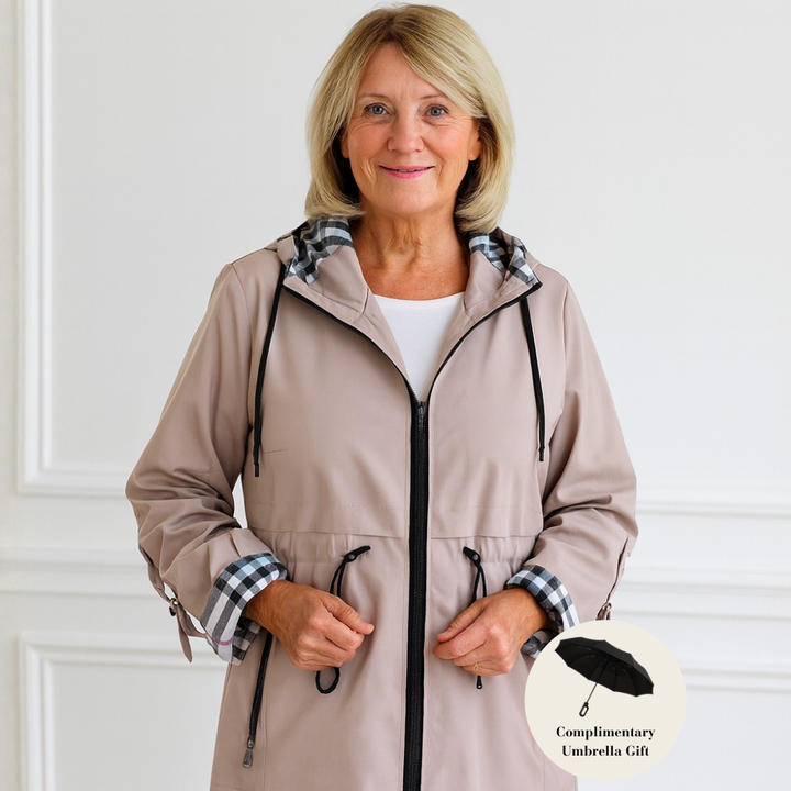 Orla | Classic Waterproof & Windproof Zip Coat