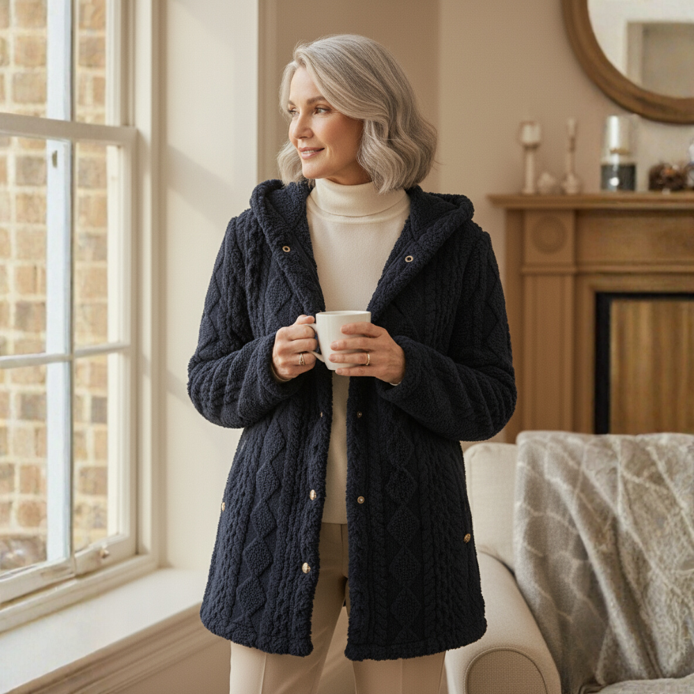 The cardigan you’ll reach for every morning — warm, soft and beautifully effortless.