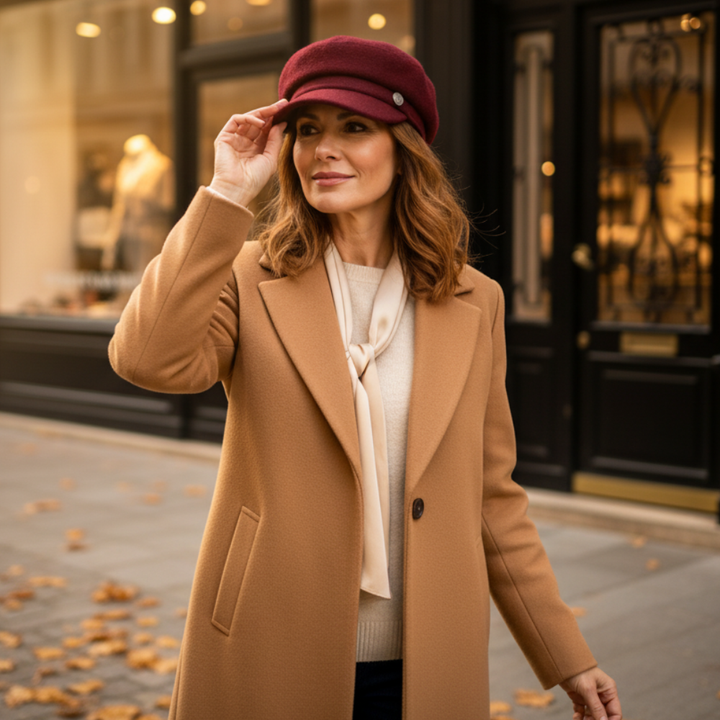 The Margot™ Wool Beret – Classic Warmth with Modern Charm