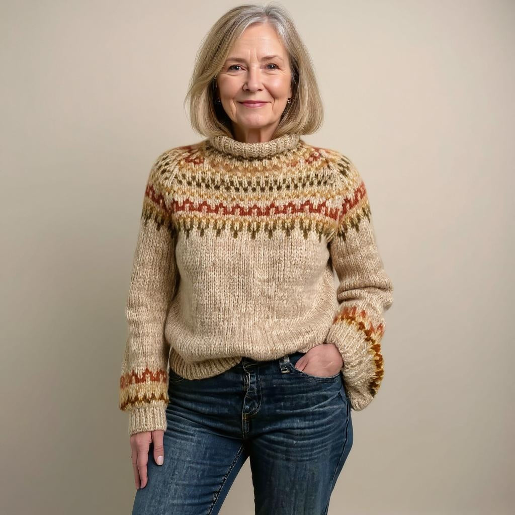 Ashley | Vintage Handcrafted Icelandic Jumper