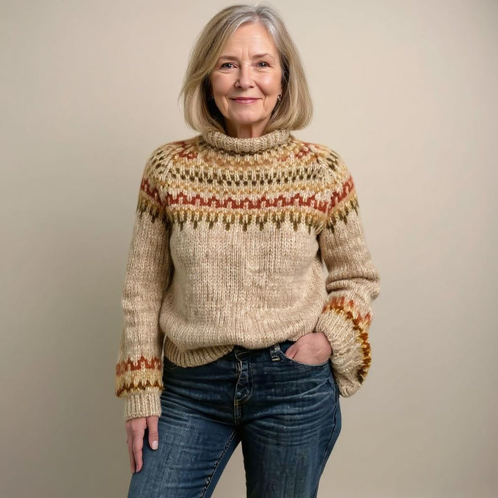 Ashley | Vintage Handcrafted Icelandic Jumper