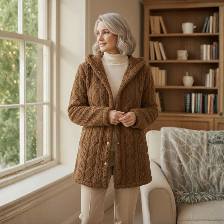 The cardigan you’ll reach for every morning — warm, soft and beautifully effortless.