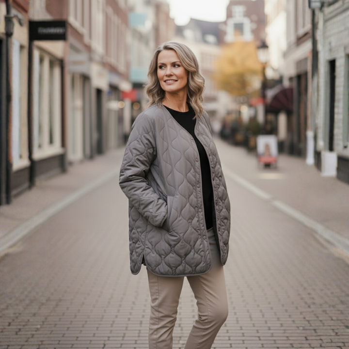 The Florence™ Quilted Liner Jacket – Lightweight Warmth with Effortless Style