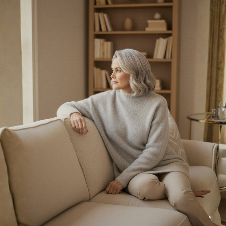 The Isabelle™ Wool Blend Jumper – Soft Warmth with Effortless Elegance