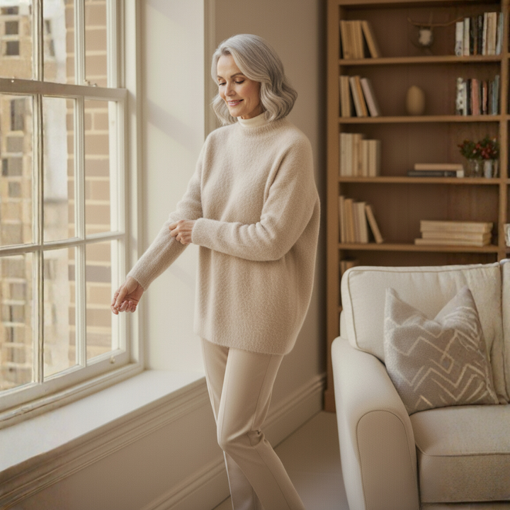 The Isabelle™ Wool Blend Jumper – Soft Warmth with Effortless Elegance