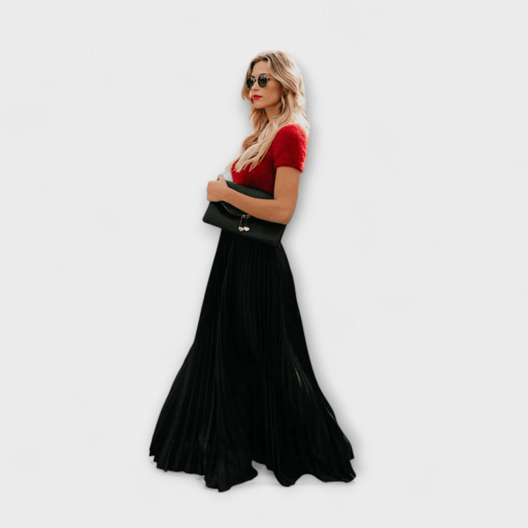 Ephersyn - Pleated Maxi Skirt