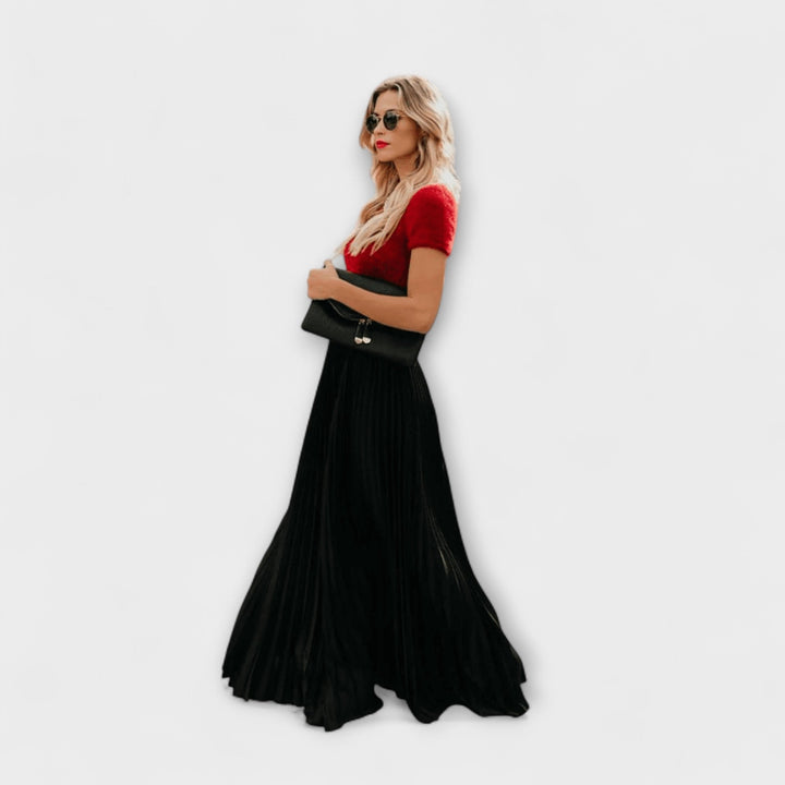 Ephersyn - Pleated Maxi Skirt