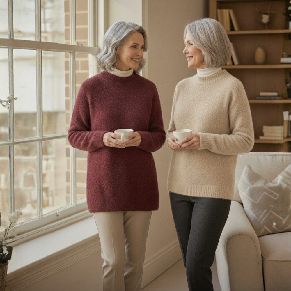 The Isabelle™ Wool Blend Jumper – Soft Warmth with Effortless Elegance