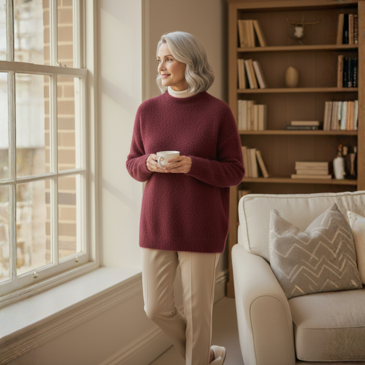The Isabelle™ Wool Blend Jumper – Soft Warmth with Effortless Elegance
