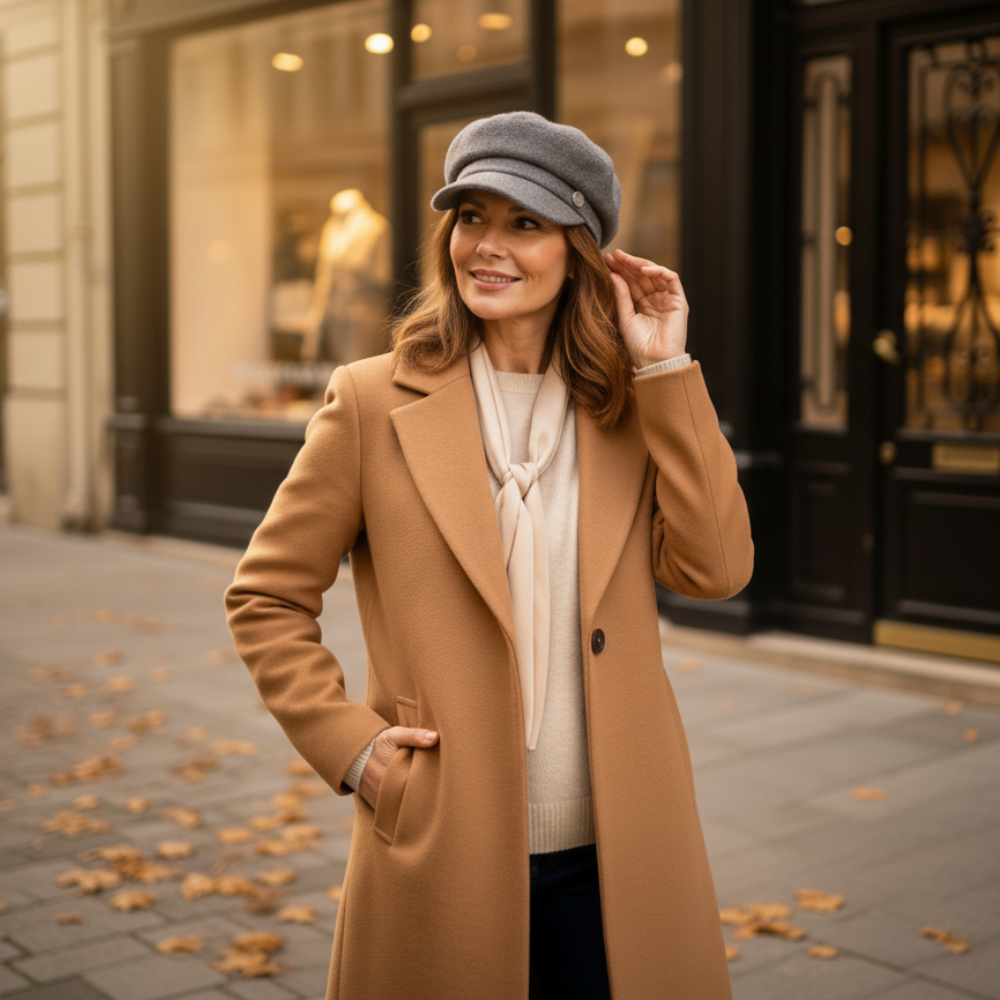 The Margot™ Wool Beret – Classic Warmth with Modern Charm